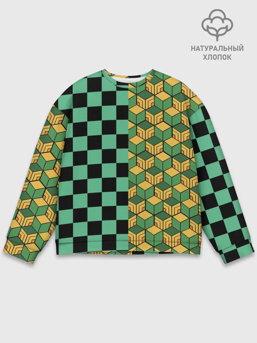 Мужской свитшот базовый / ГИЮ ТОМИОКА | TANJIRO KAMADO