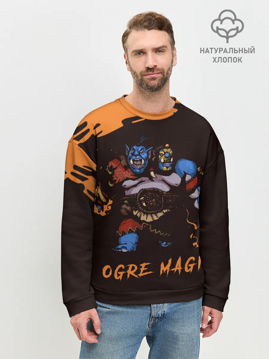 Мужской свитшот базовый / Огр | Dota 2