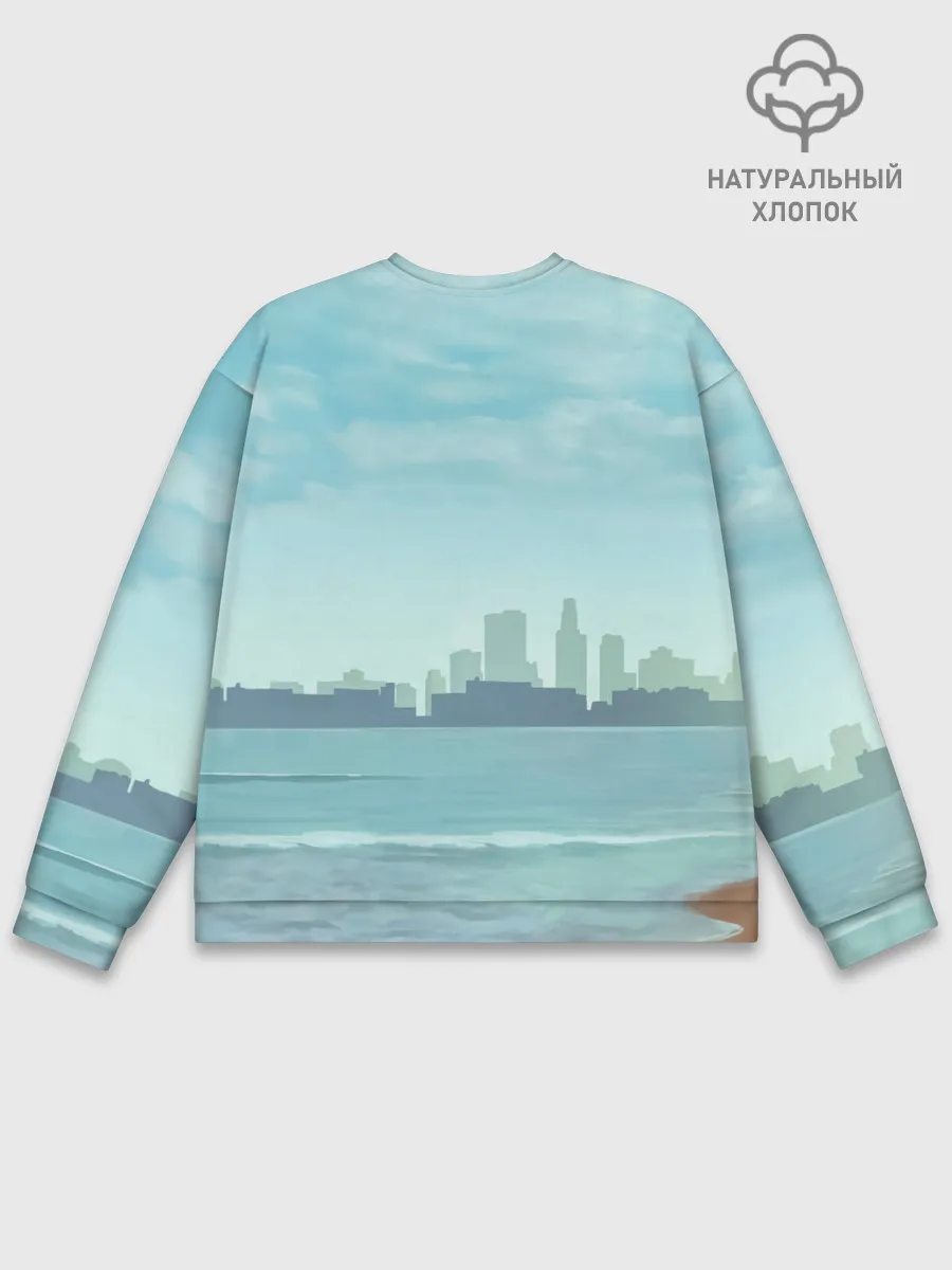 Мужской свитшот базовый / Grand Theft Auto 5 девушка