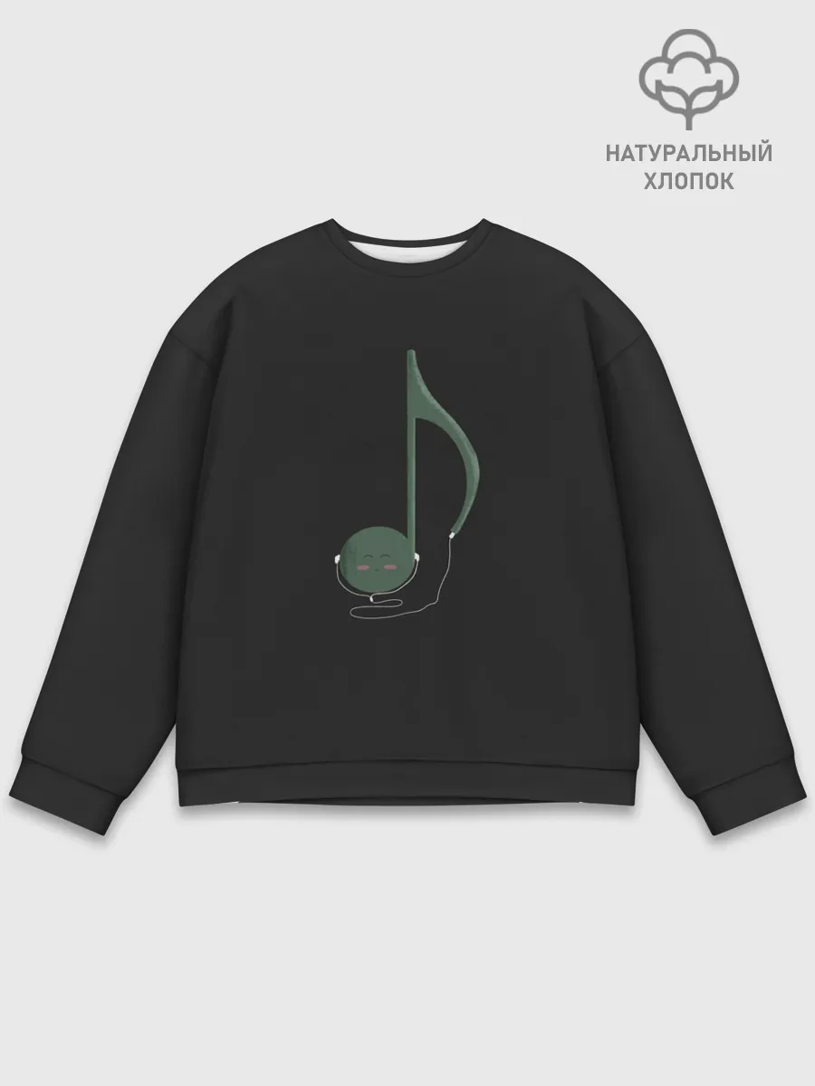 Мужской свитшот базовый / Note