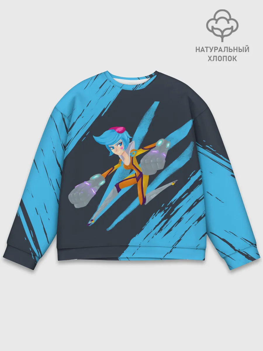 Мужской свитшот базовый / Art | LOL