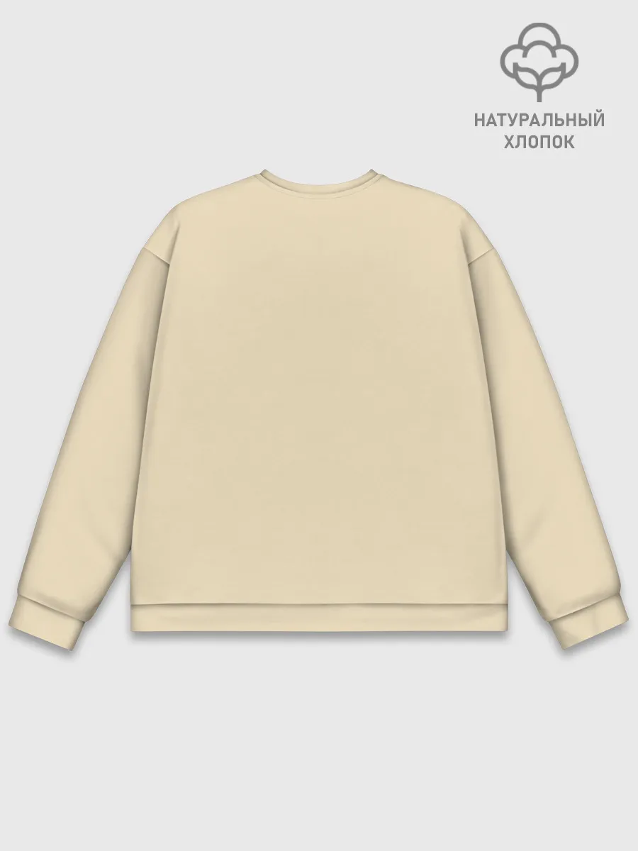 Мужской свитшот базовый / Русский медведь