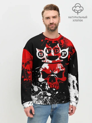 Мужской свитшот базовый / Five Finger Death Punch [8]
