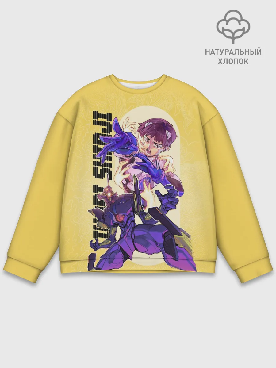 Мужской свитшот базовый / Ikari Shinji