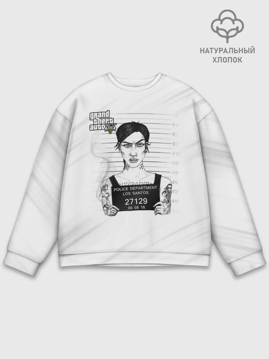 Мужской свитшот базовый / POLICE LOS SANTOS GTA