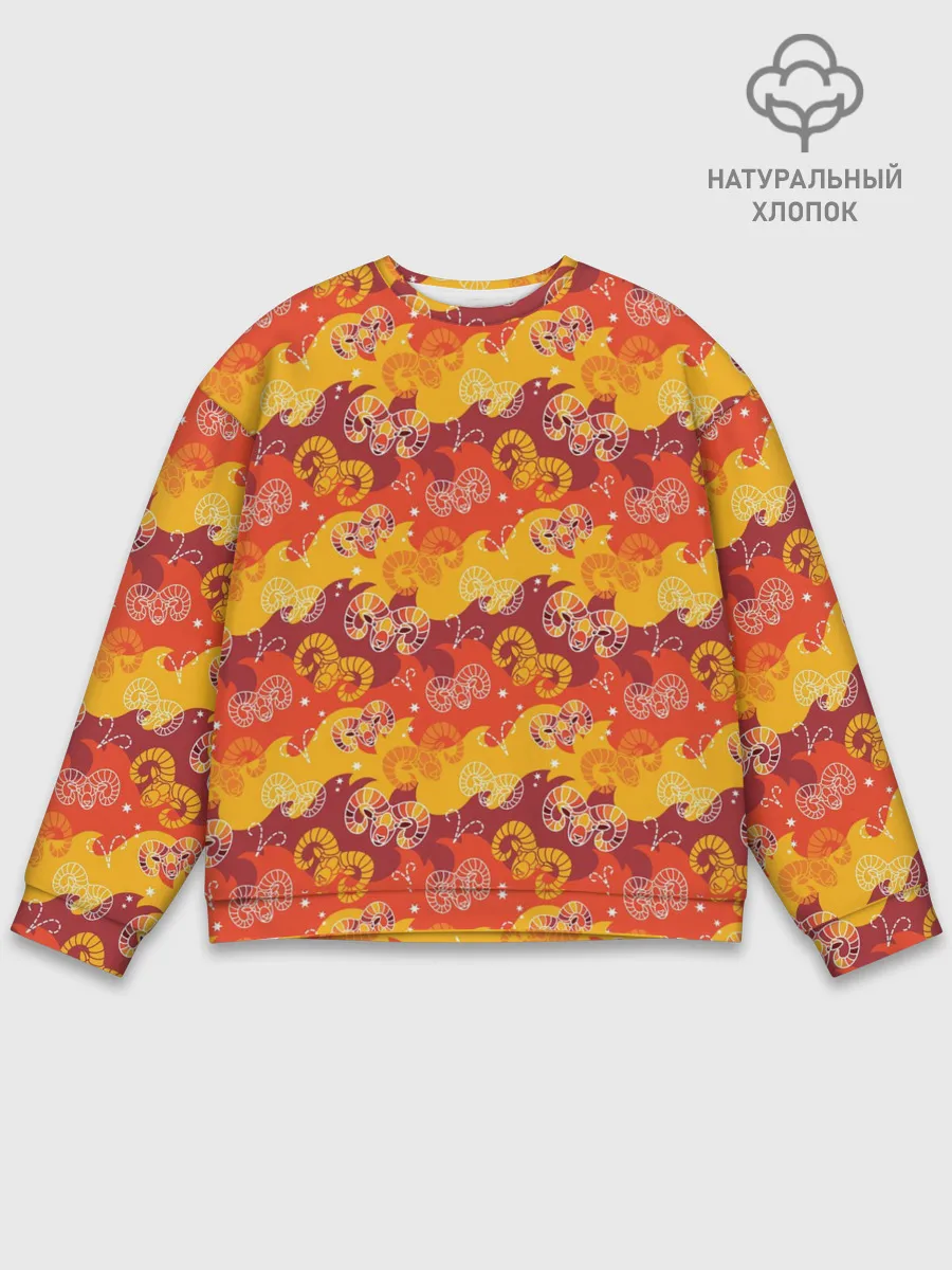 Мужской свитшот базовый / Овен