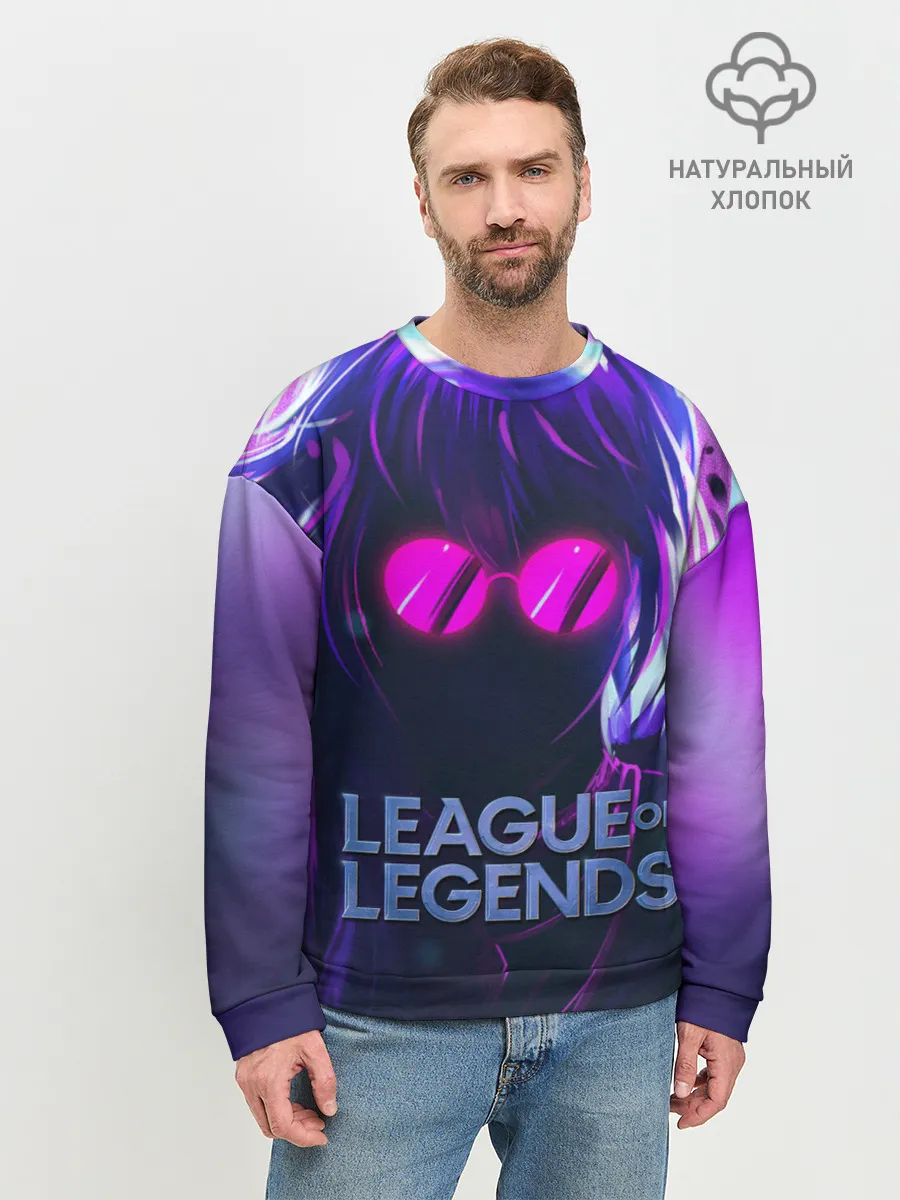 Мужской свитшот базовый / Evelynn | LOL