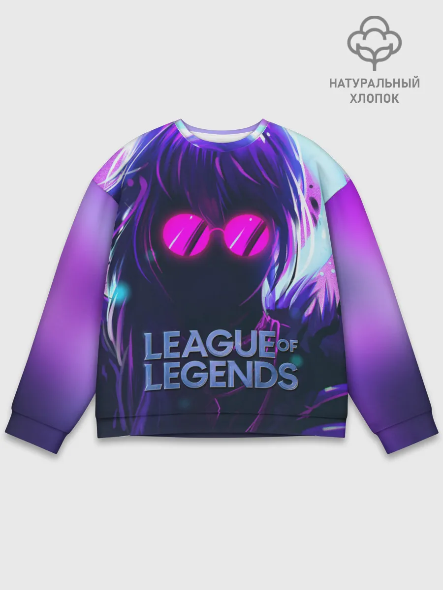 Мужской свитшот базовый / Evelynn | LOL