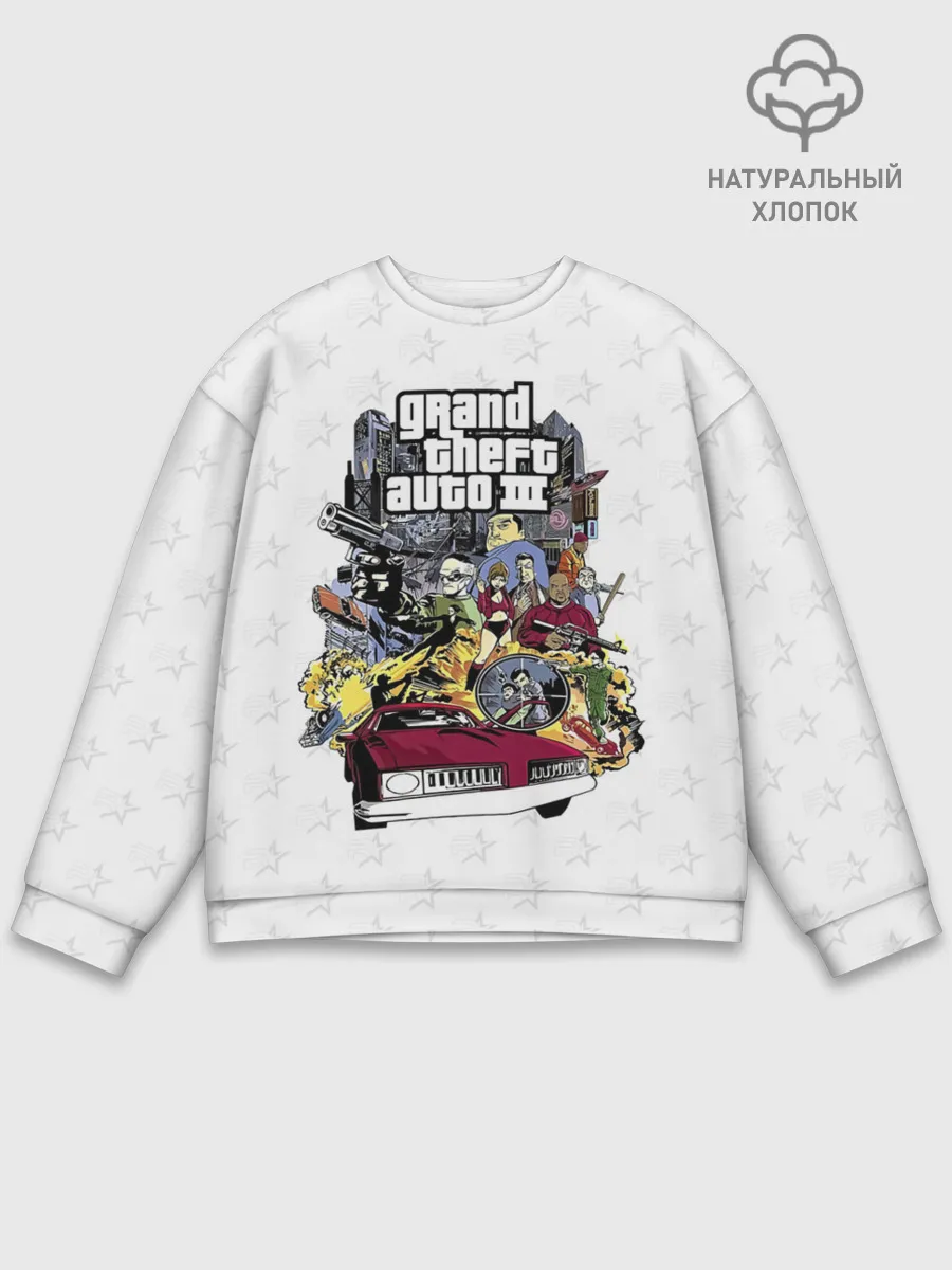 Мужской свитшот базовый / Grand Theft Auto iii