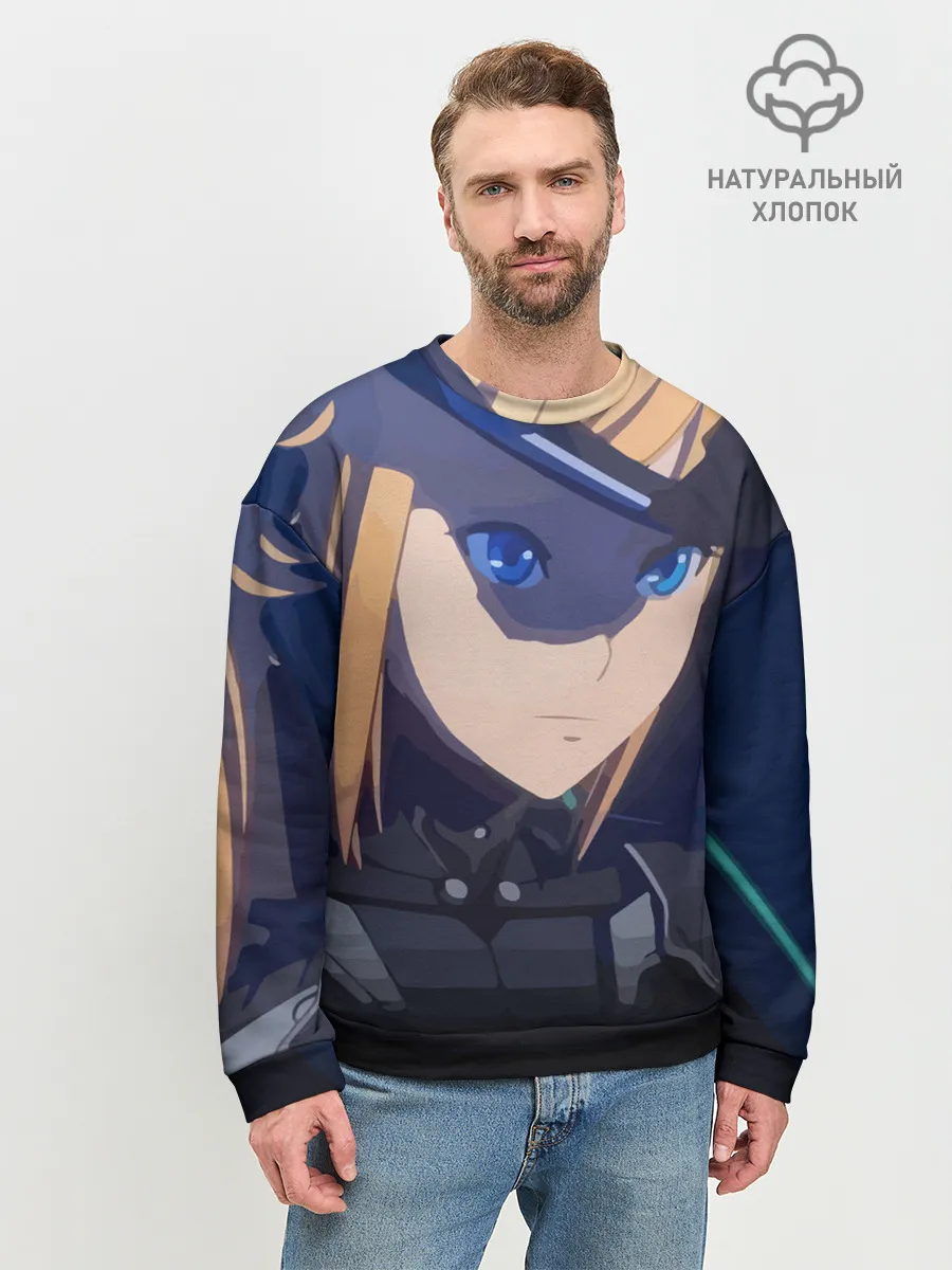 Мужской свитшот базовый / Тихоокеанский рубеж