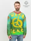 Мужской свитшот базовый / Make peace