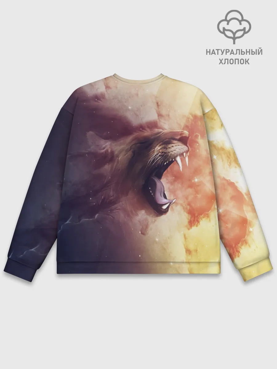 Мужской свитшот базовый / TIGER ROAR