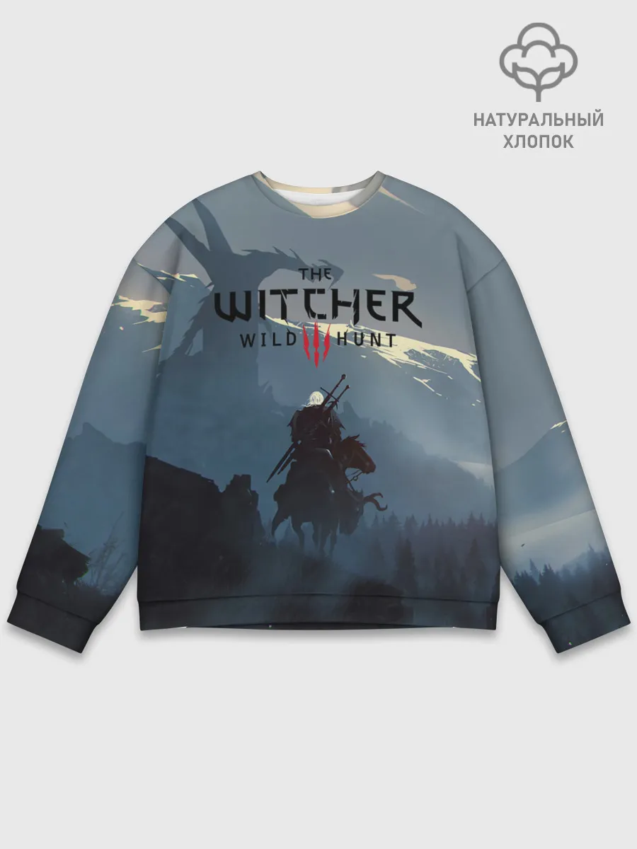 Мужской свитшот базовый / Ведьмак