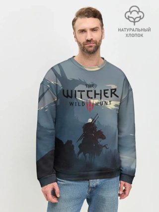 Мужской свитшот базовый / Ведьмак