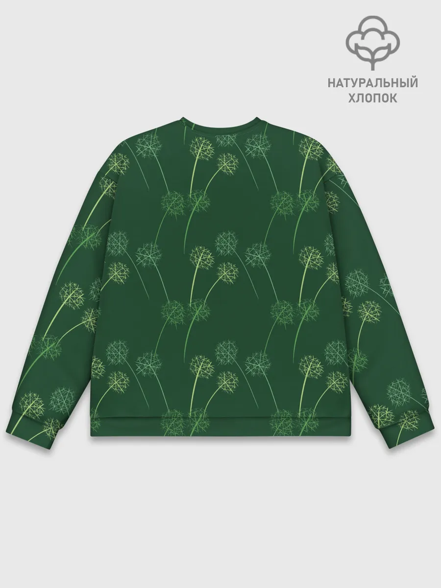 Мужской свитшот базовый / Одуванчики