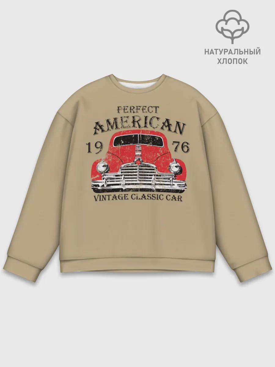Мужской свитшот базовый / AMERICAN CAR