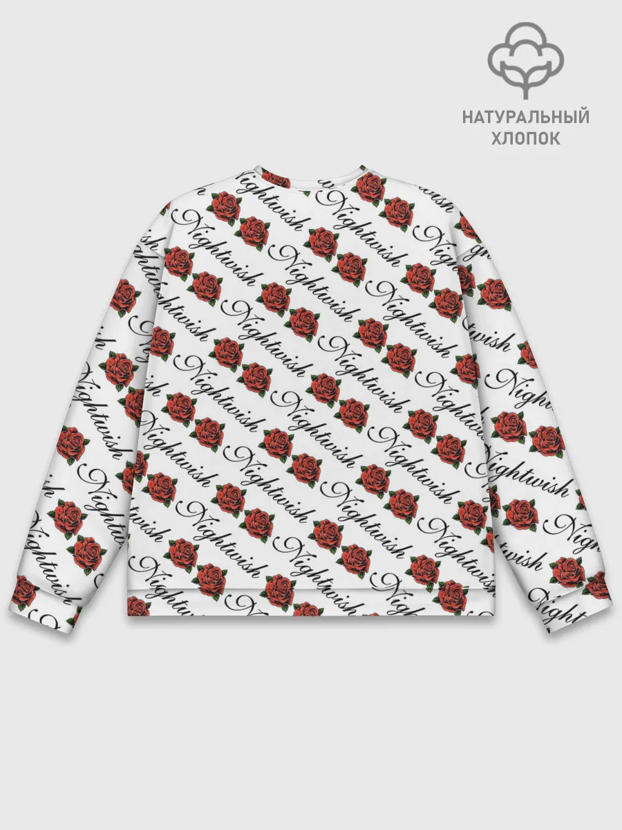 Мужской свитшот базовый / Nightwish Roses / Найтвиш