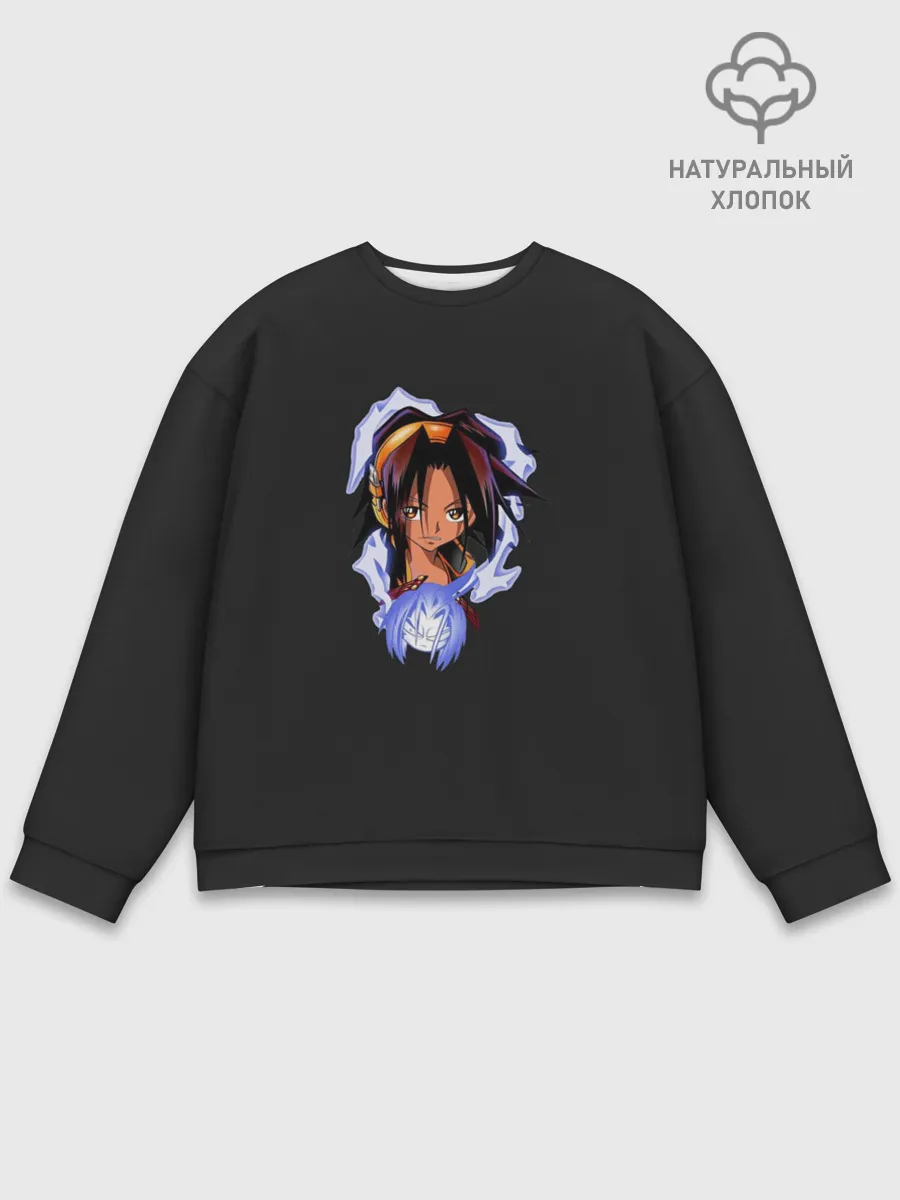 Мужской свитшот базовый / Shaman King Duet