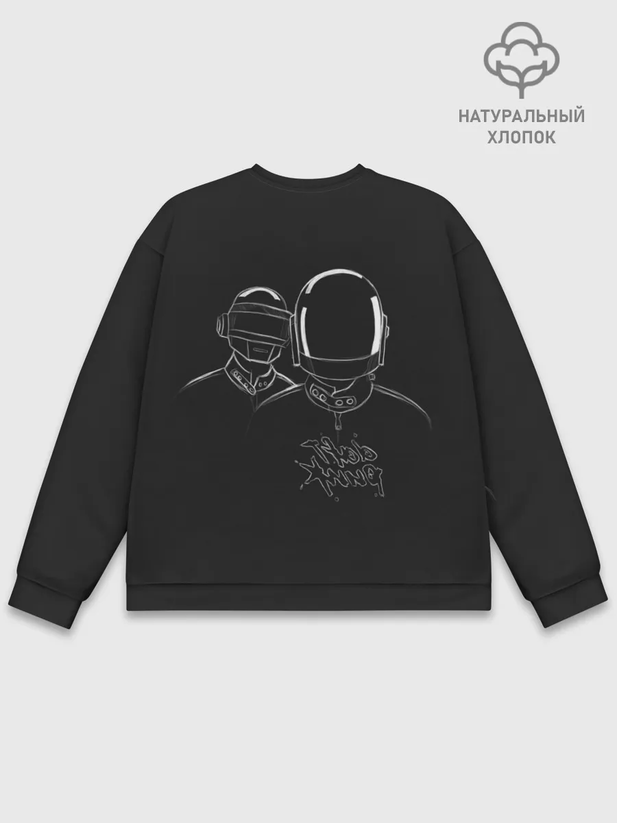 Мужской свитшот базовый / Daft Punk