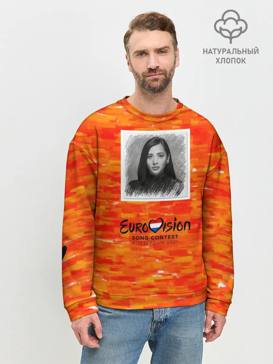 Мужской свитшот базовый / Евровидение 2021 $