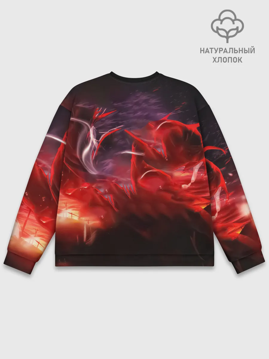 Мужской свитшот базовый / Загадочный Канеки Кен