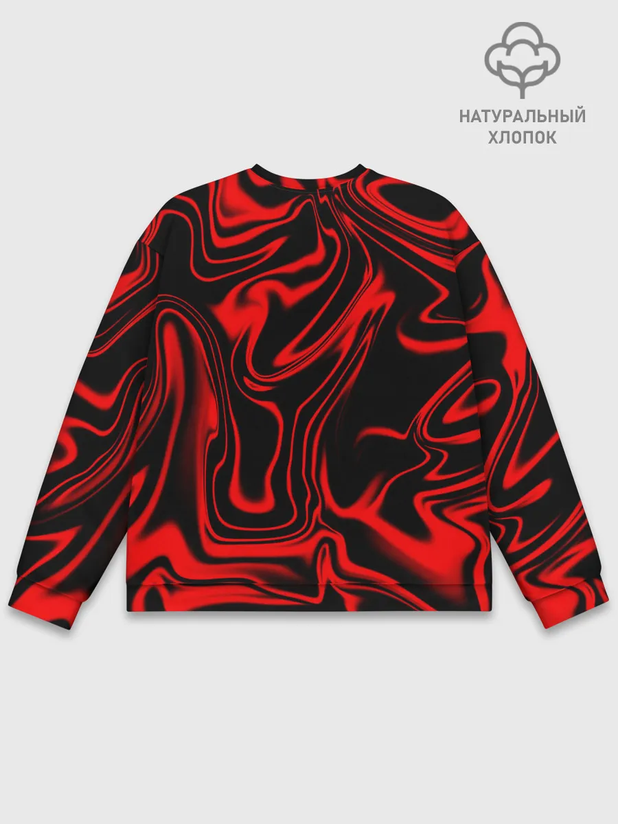 Мужской свитшот базовый / Жидкий градиент