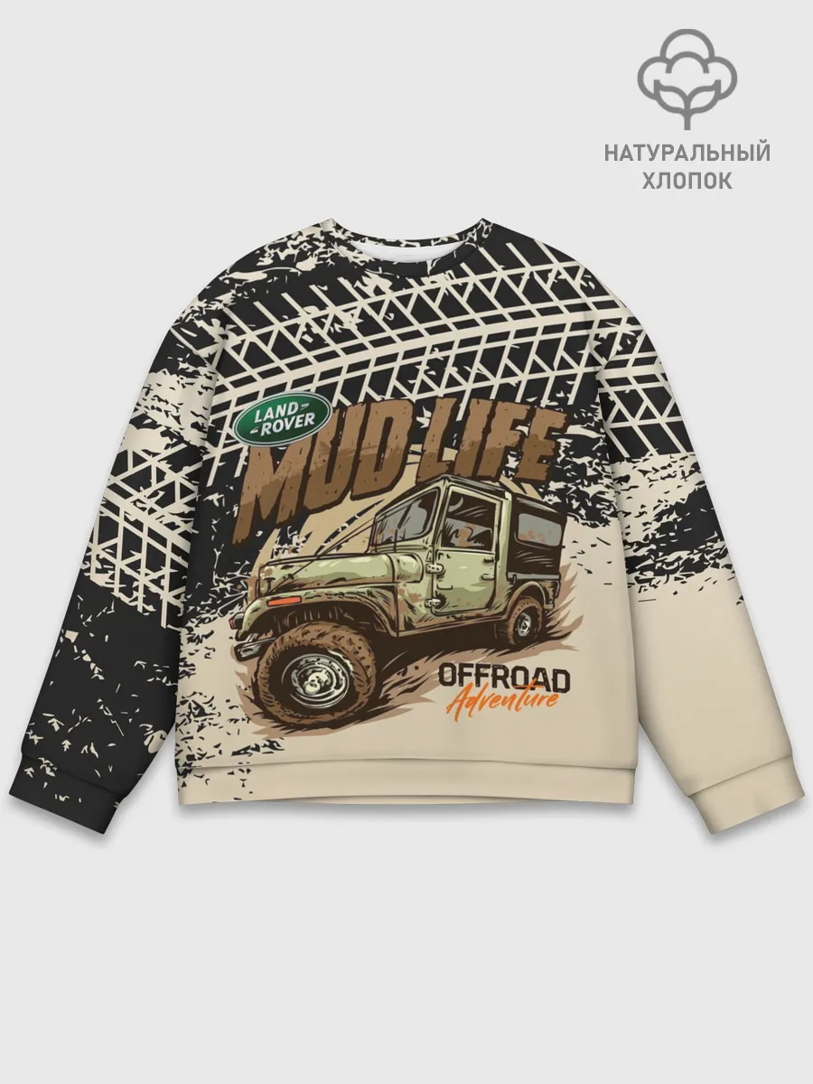 Мужской свитшот базовый / LAND ROVER