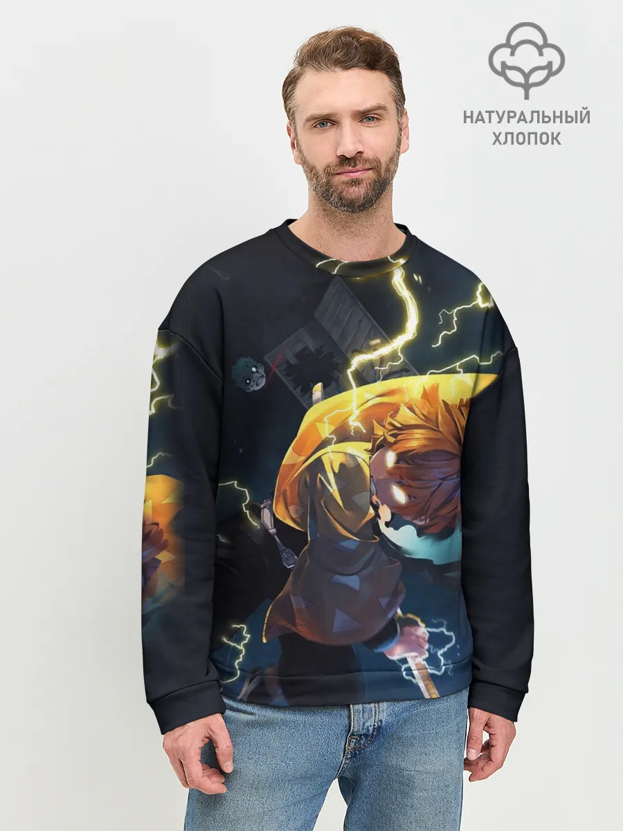 Мужской свитшот базовый / ЗЕНИЦУ АКАЦУМА | ZENITSU