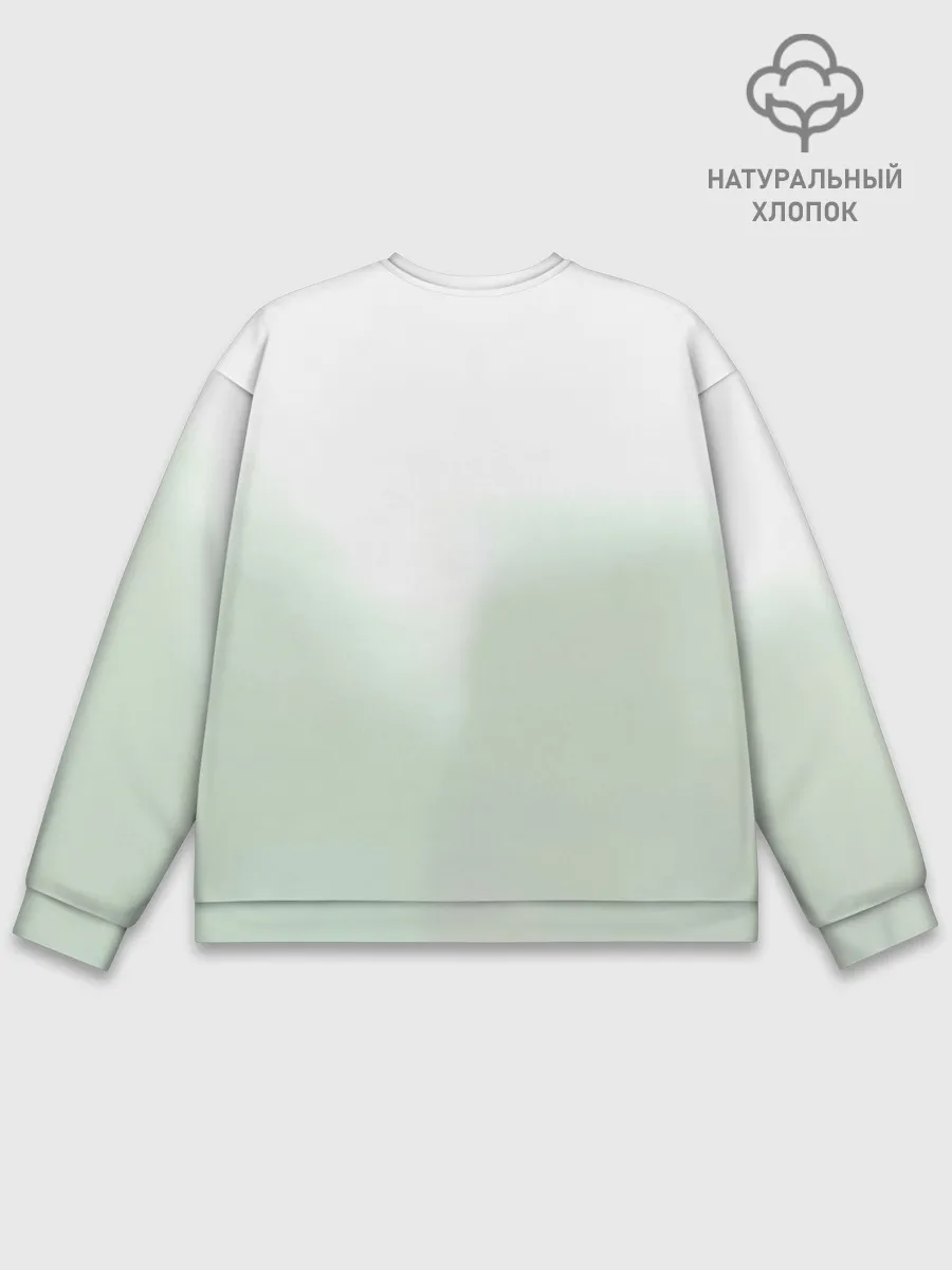 Мужской свитшот базовый / Канеки с девчонками - Токийский гуль