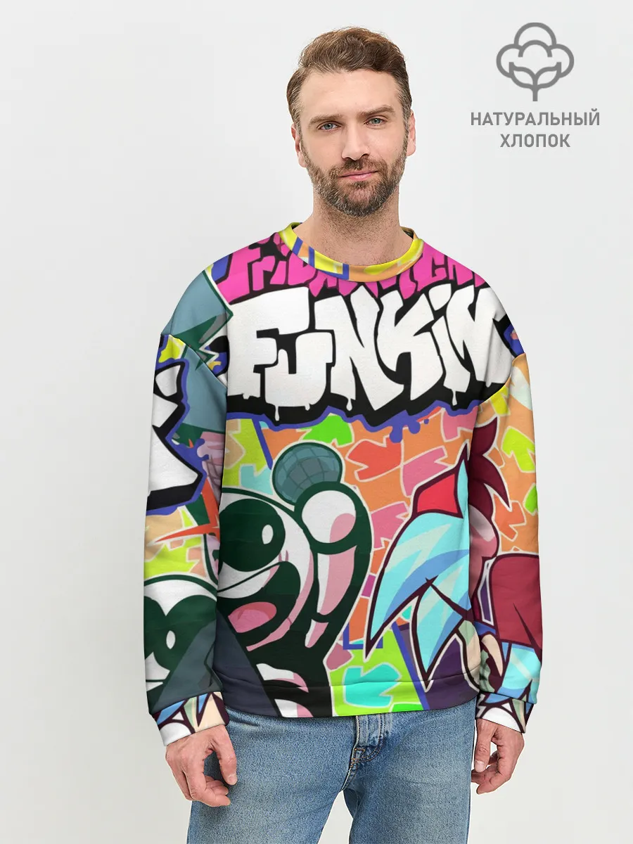 Мужской свитшот базовый / Friday night funkin