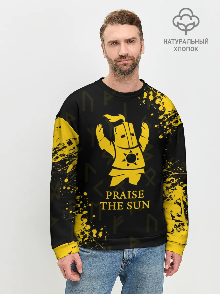 Мужской свитшот базовый / DARK SOULS | ТЁМНЫЕ ДУШИ