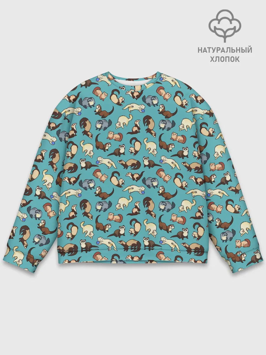 Мужской свитшот базовый / Соболи