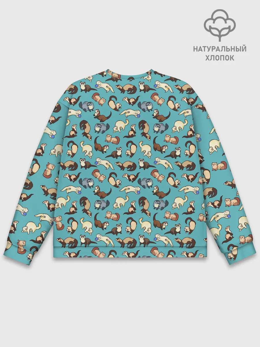 Мужской свитшот базовый / Соболи