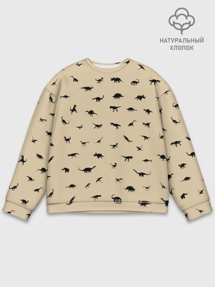 Мужской свитшот базовый / Dinoworld#2
