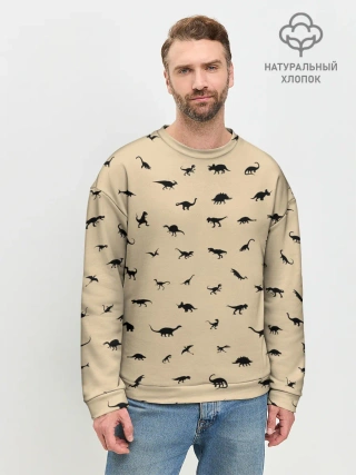 Мужской свитшот базовый / Dinoworld#2