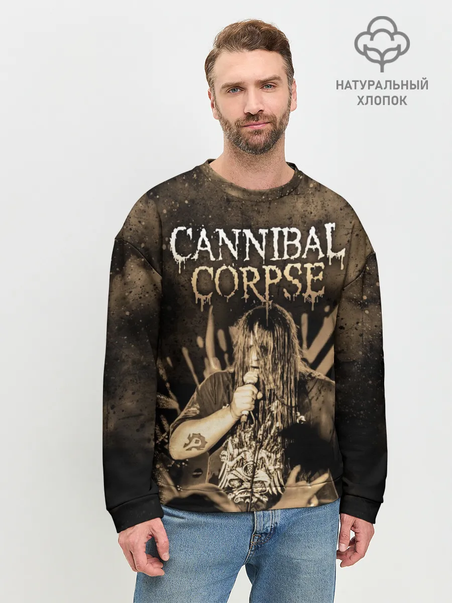 Мужской свитшот базовый / Cannibal Corpse