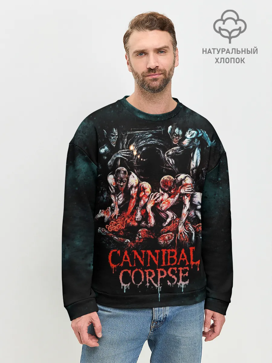 Мужской свитшот базовый / Cannibal Corpse