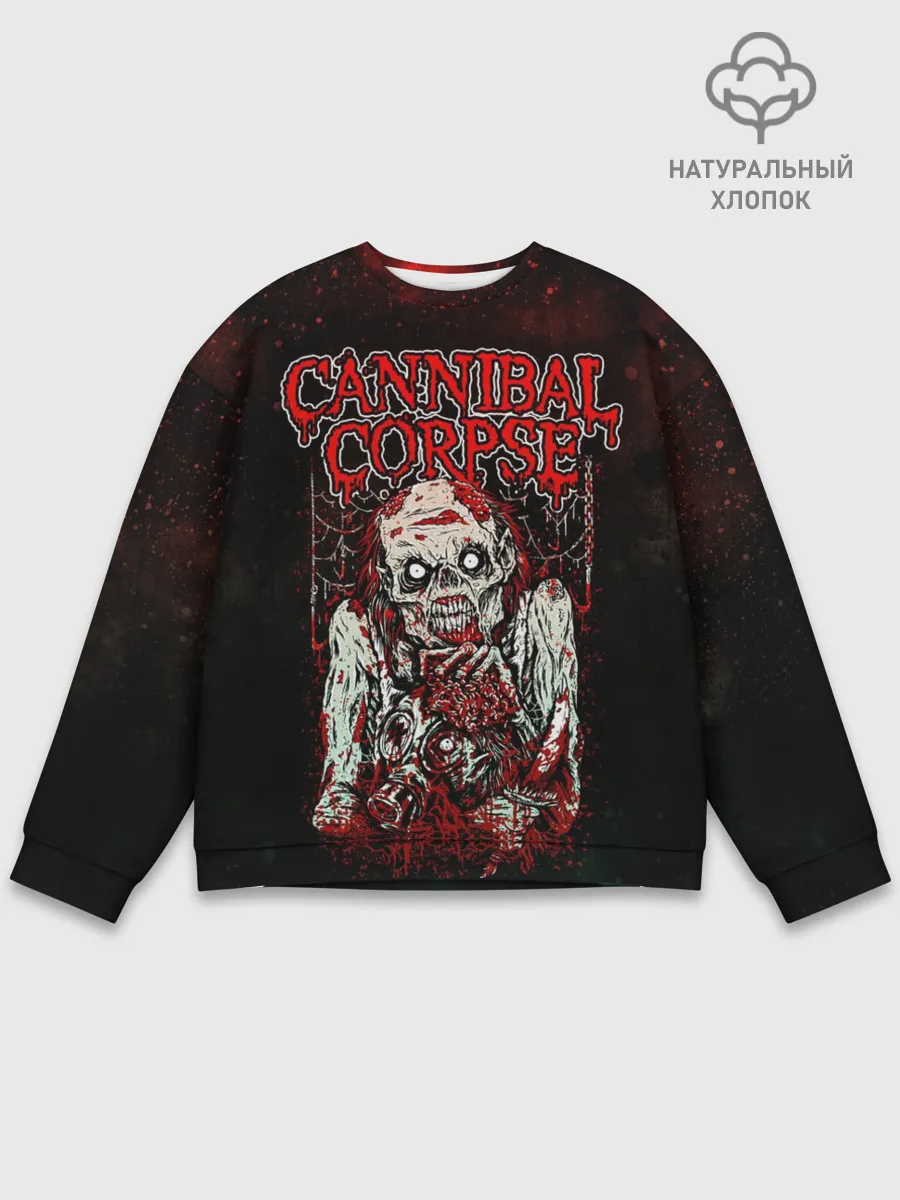 Мужской свитшот базовый / Cannibal Corpse