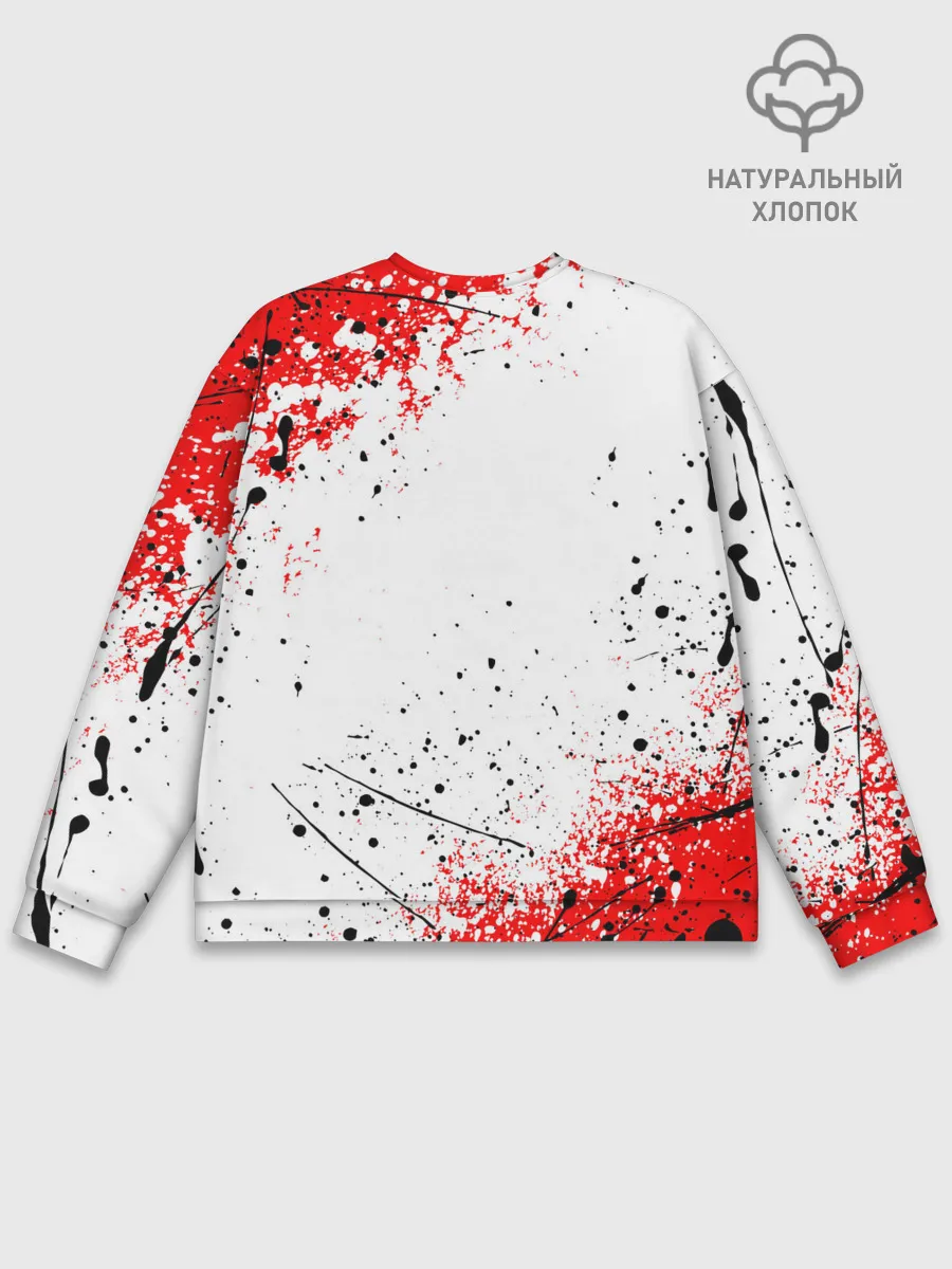 Мужской свитшот базовый / САКУРА | SAKURA | ВИШНЯ