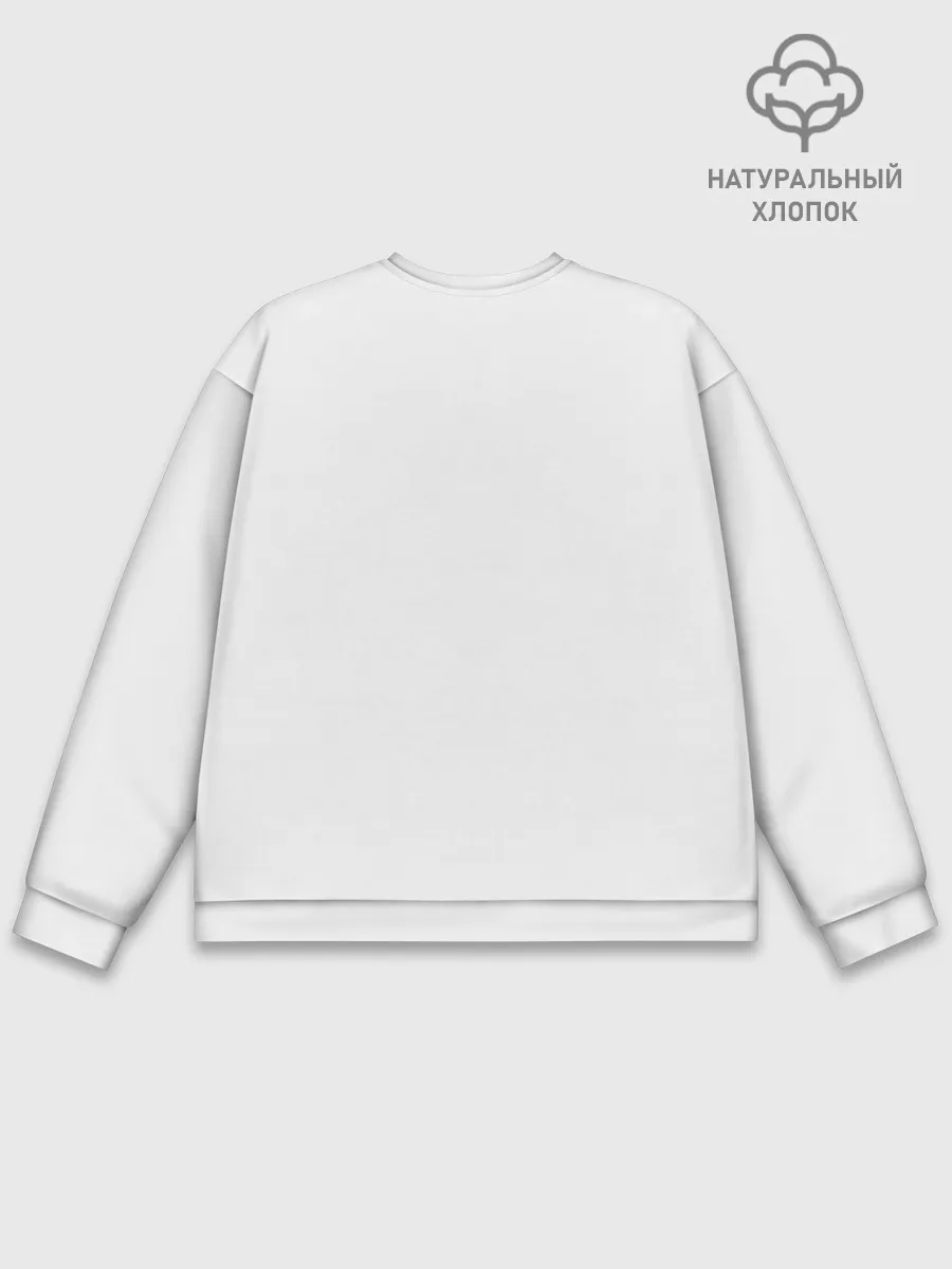 Мужской свитшот базовый / Лиса