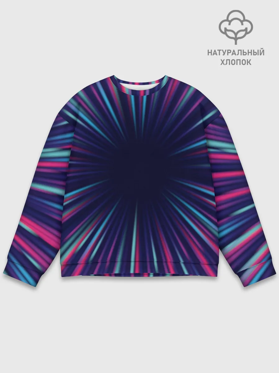 Мужской свитшот базовый / Вспышка Сверхновой