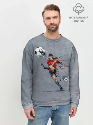 Мужской свитшот базовый / Футбол