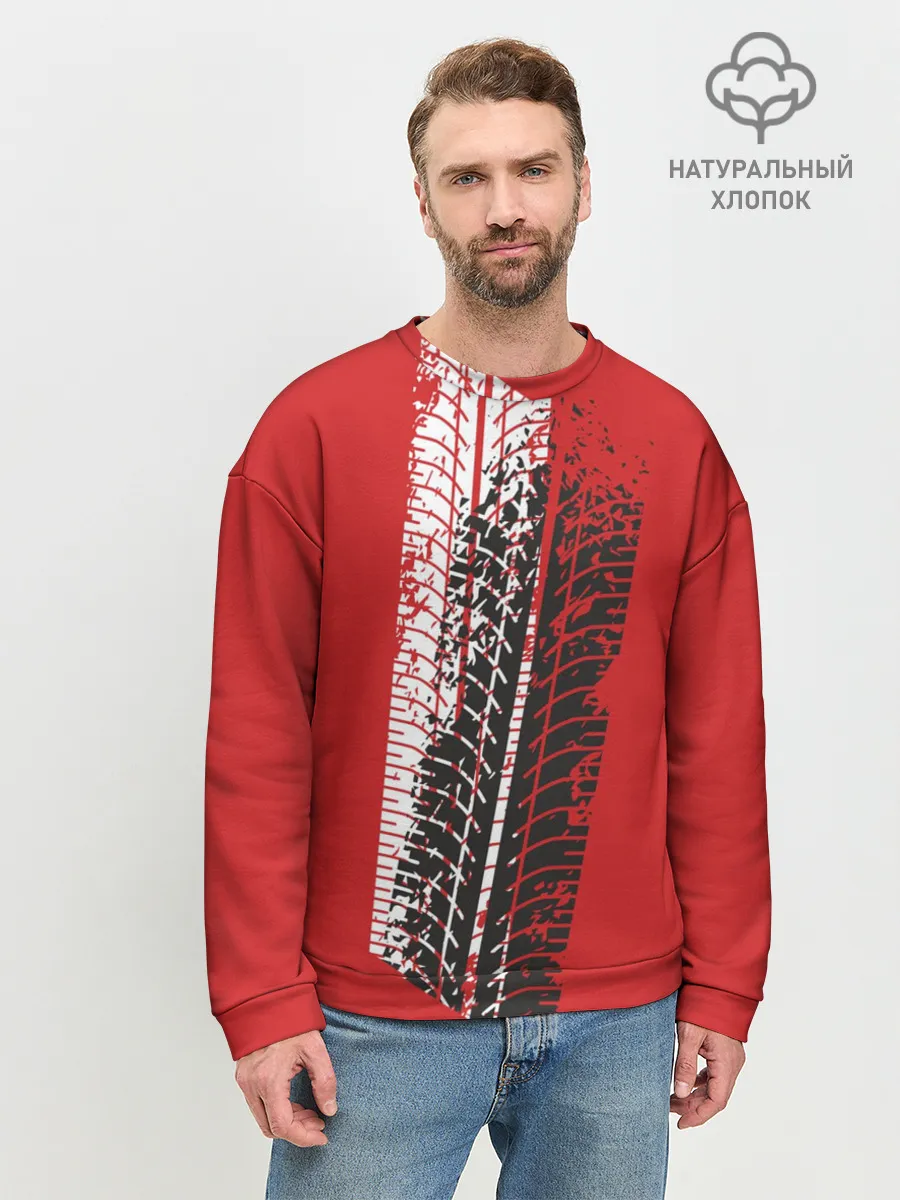 Мужской свитшот базовый / Протектор шин