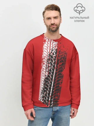 Мужской свитшот базовый / Протектор шин