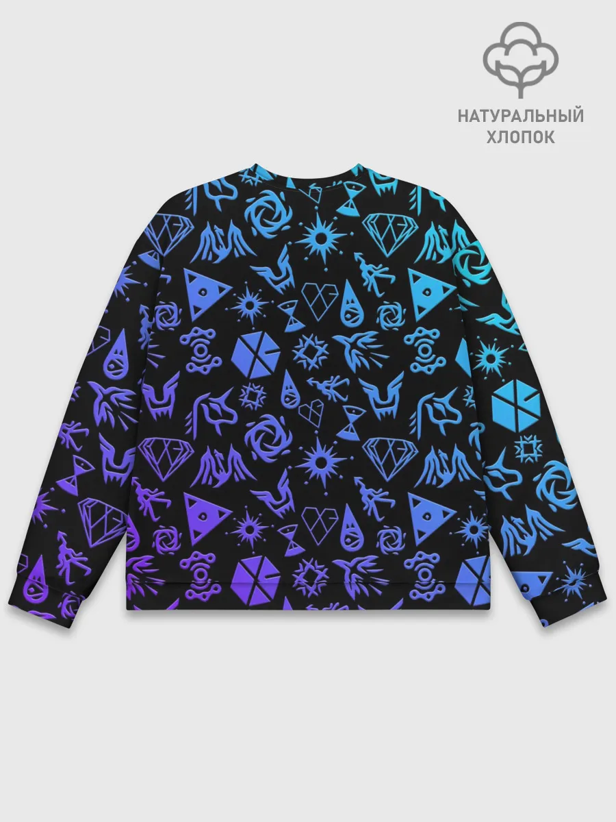 Мужской свитшот базовый / EXO K-POP | LogoBombing