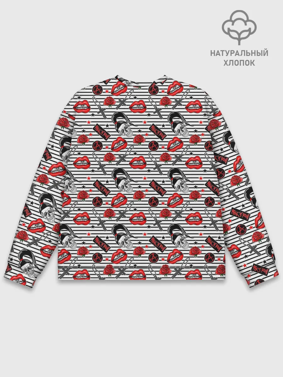 Мужской свитшот базовый / Rocknroll