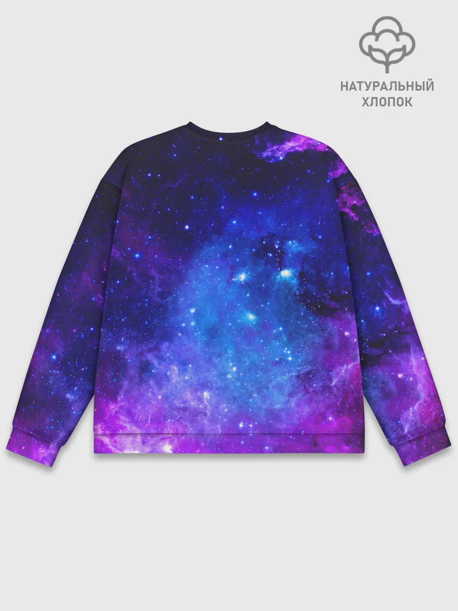 Мужской свитшот базовый / Токийский гуль космический