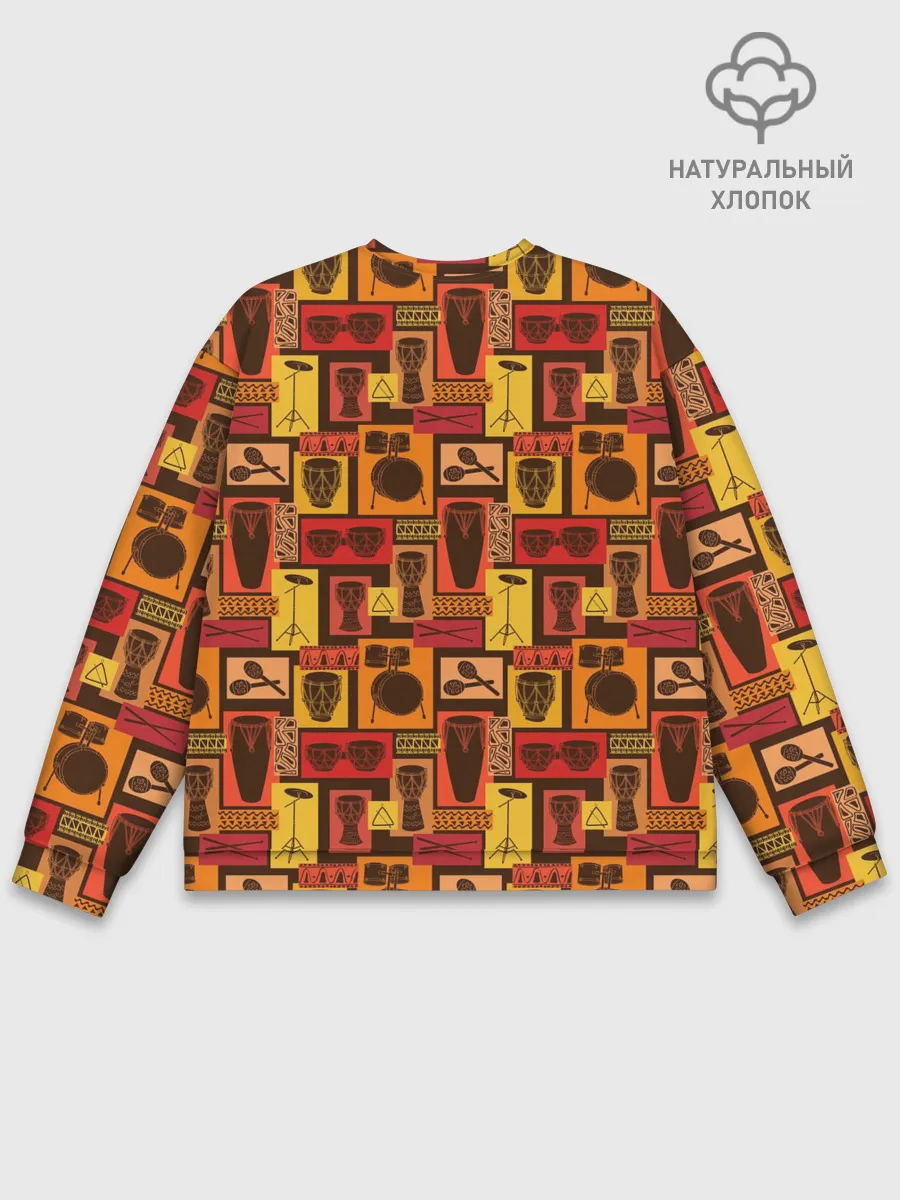 Мужской свитшот базовый / Ударные Инструменты