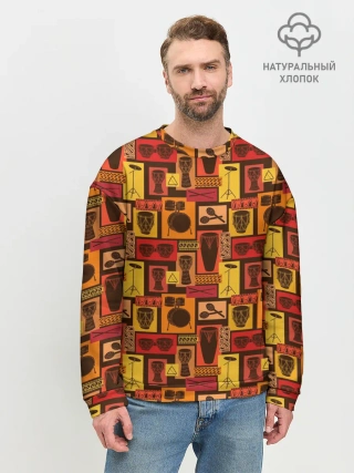 Мужской свитшот базовый / Ударные Инструменты