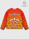 Мужской свитшот базовый / GENSHIN IMPACT